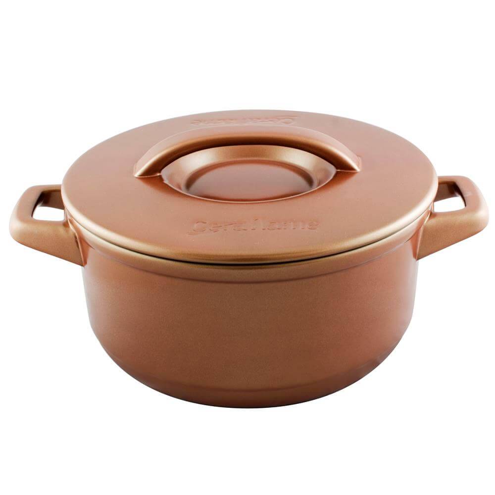 Caçarola de Cerâmica Duo+ 28Cm 6.0L Ceraflame Cobre