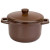 Caçarola Cerâmica Mini Cocotte 13Cm 0.5L Ceraflame Chocolate