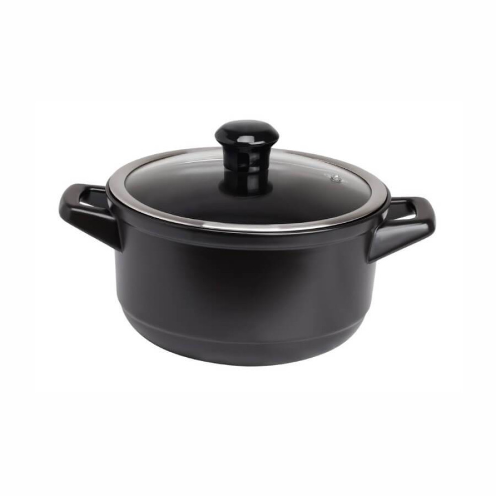 Caçarola Cerâmica Duo 20Cm 2.5L Ceraflame Preto