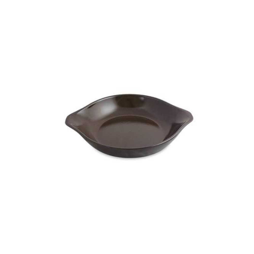 Assadeira Redonda Cerâmica Balti 20Cm 500Ml Ceraflame Chocolate