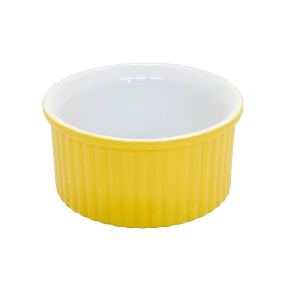 Ramequim Cerâmica 6Cm Amarelo Mondoceram