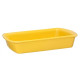 Assadeira Retangular 1,7L Cerâmica 30X19Cm Mondoceram Amarelo