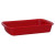 Assadeira Retangular 1,7L Cerâmica 30X19Cm Mondoceram Vermelho