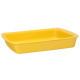 Assadeira Retangular 2,5L Cerâmica 33 X 25 Cm Mondoceram Amarelo