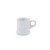 Caneca Cafezinho 70Ml Cerâmica Amassada Mondoceram Branco