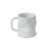 Caneca Amassada 220Ml Cerâmica Branco Mondoceram