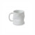 Caneca Amassada 320Ml Cerâmica Branco Mondoceram