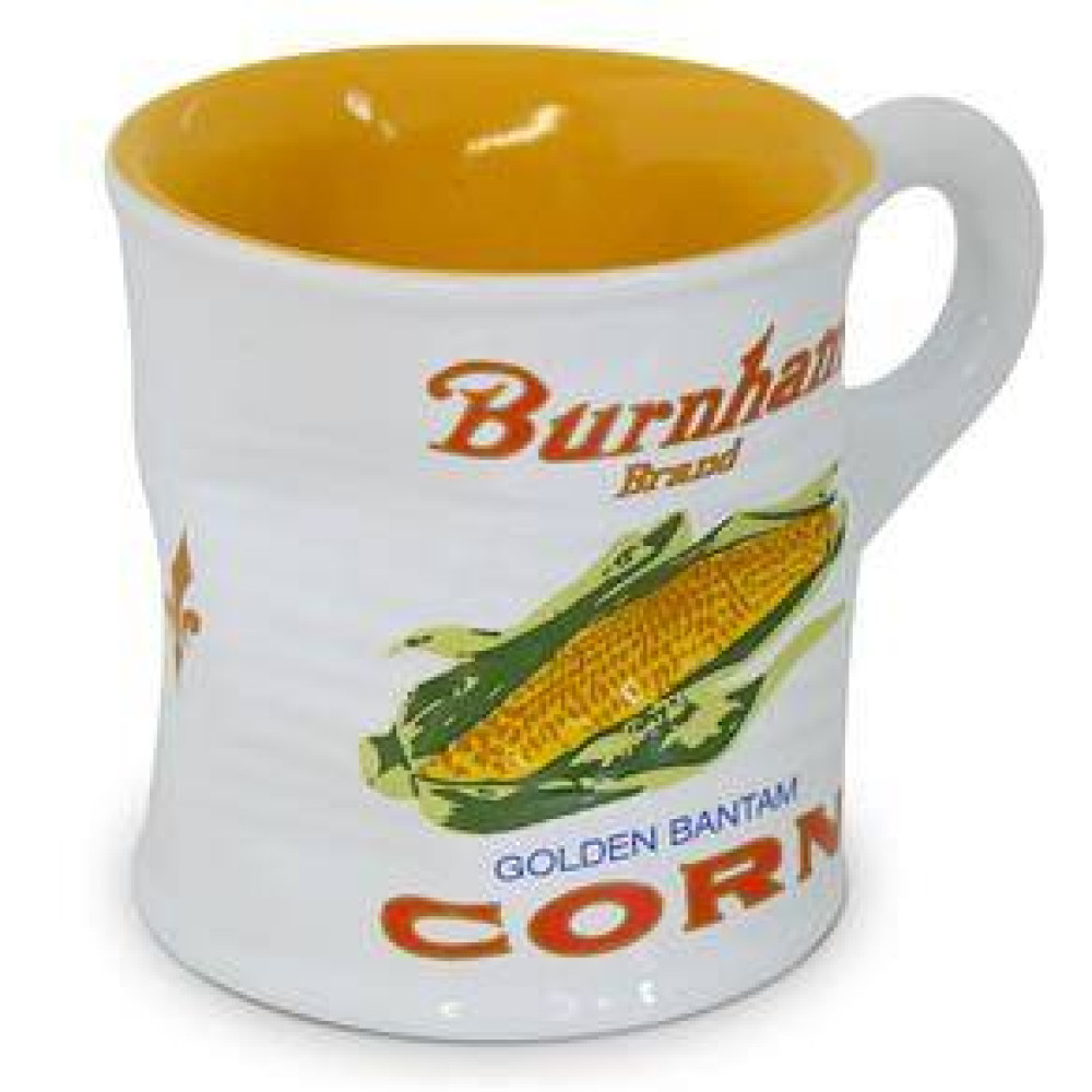 Caneca Amassada Cafezinho 70Ml Burnham Amarelo Mondoceram