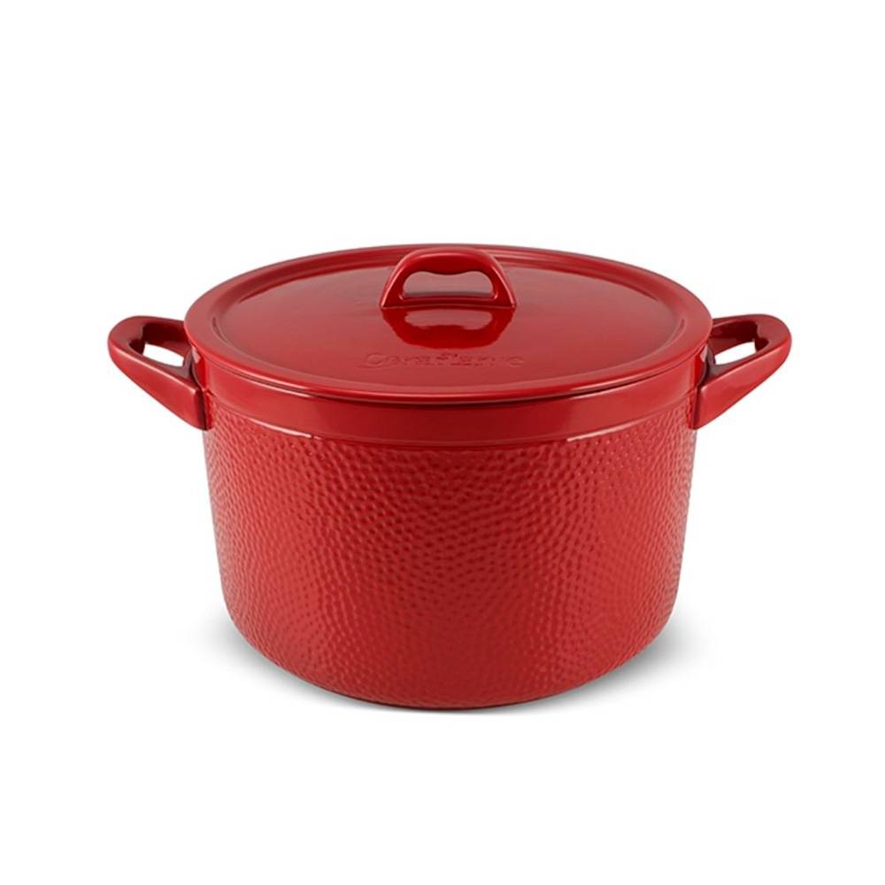 Caçarola Cerâmica Buffet Martelada 28Cm Ceraflame Pomodoro