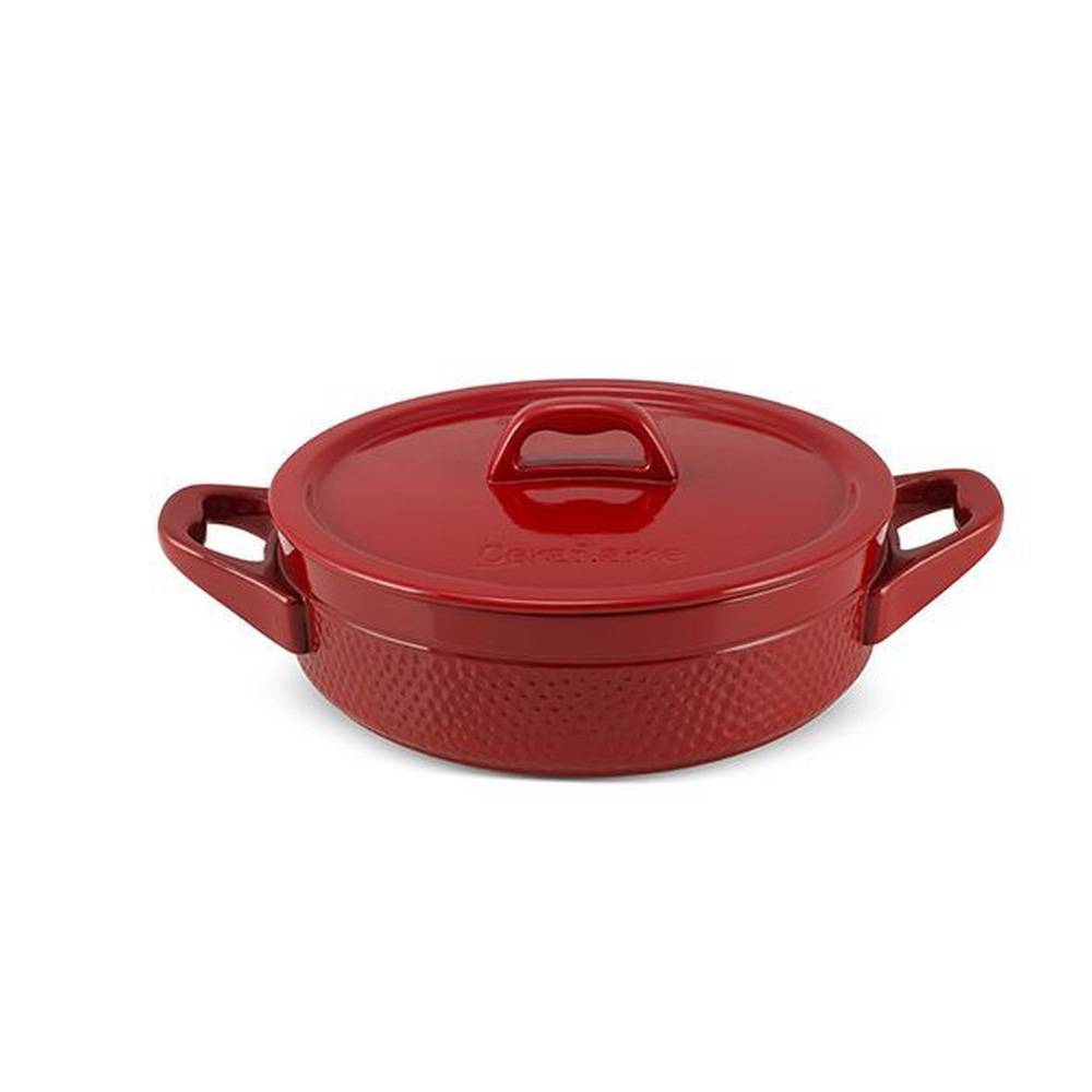 Caçarola Buffet Martelada 24Cm Pomodoro 2500Ml - Ceraflame