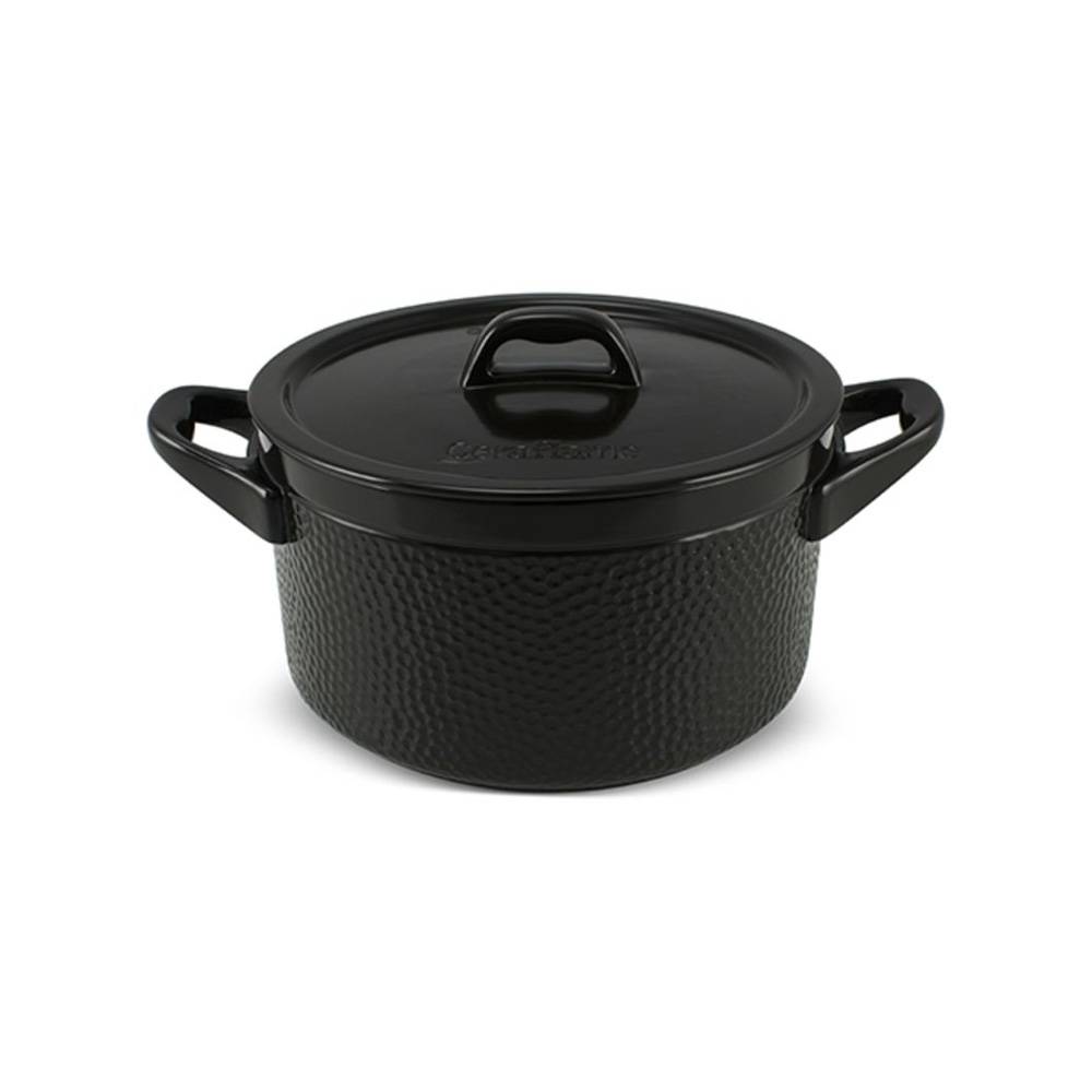 Caçarola Martelada Cerâmica 24 Cm 5000 Mlceraflame Preto