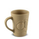 Caneca 70Ml Zé Tolerância Cerâmica Ocre Mondoceram