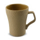 Caneca Martelada 280 Ml Ocre Mondoceram