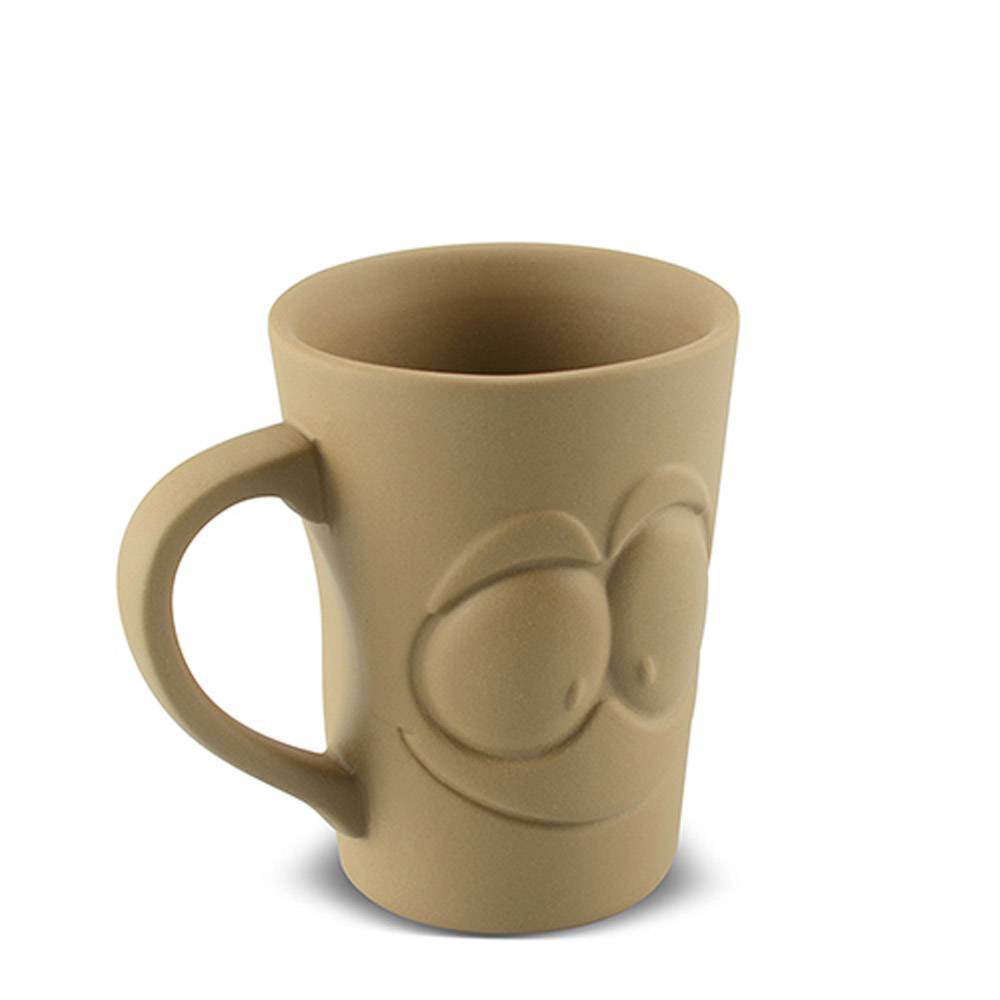 Caneca 300 Ml Zé Rostress Ocre Mondoceram