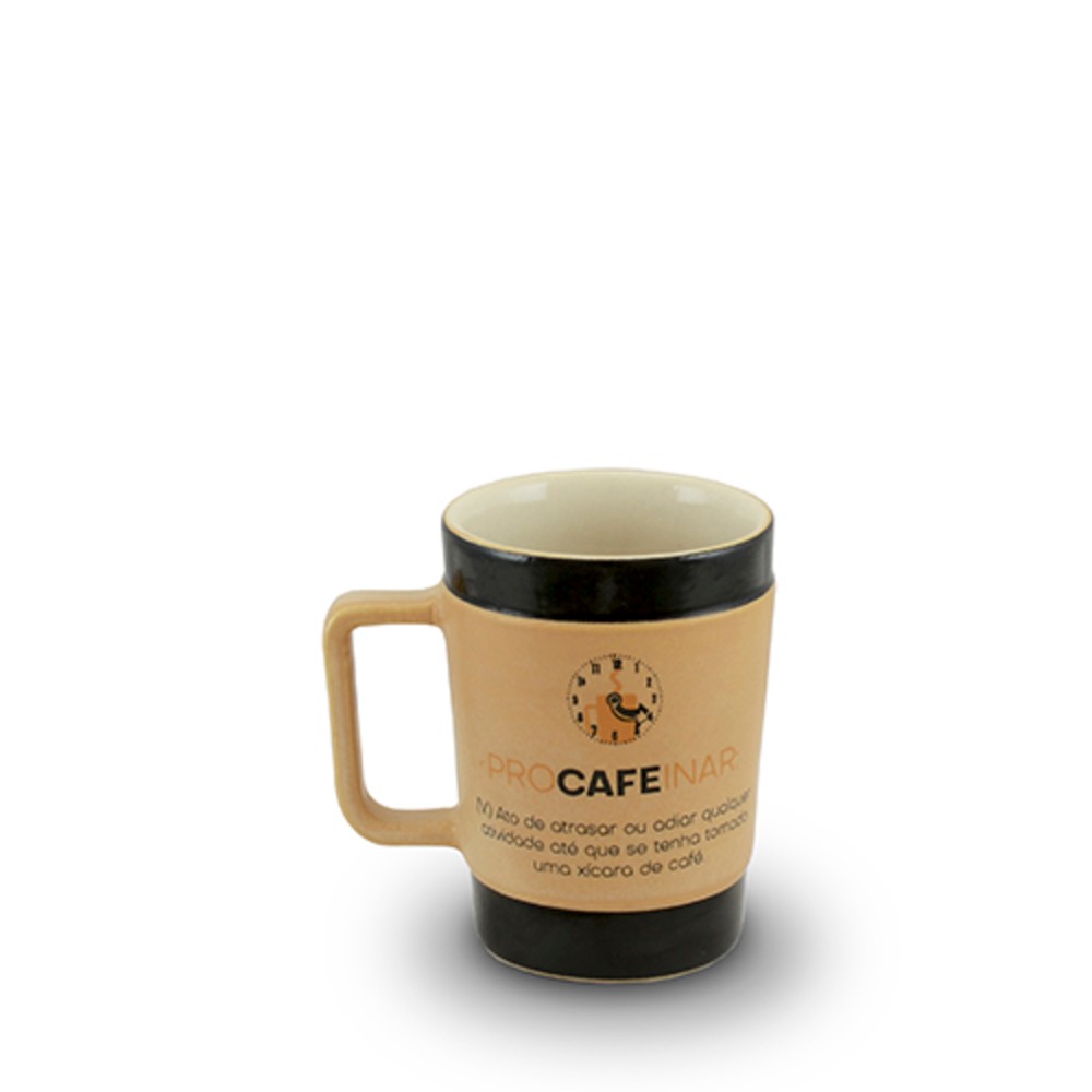 Caneca Coffee To Go -70 Ml-Pardo Fosco ( Procafeinar)