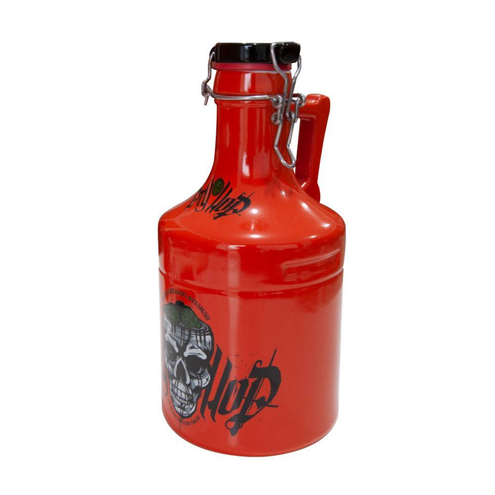 Garrafão de Cerâmica Growler Steel Dry Hop Laranja