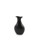 Vaso Tulipa 11 Cm de Cerâmica Ceraflame Decor Preto