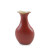 Vaso Tulipa 21 Cm de Cerâmica Ceraflame Decor Vermelho Reagente