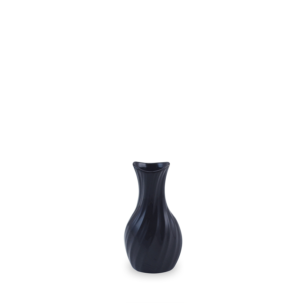 Vaso Godê 9,5 Cm de Cerâmica Ceraflame Decor Preto