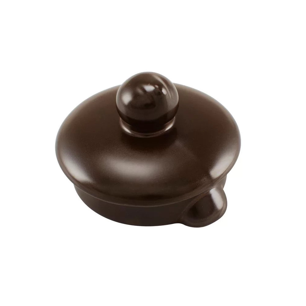 Tampa de Cerâmica Chaleira Colonial 1,7 L Ceraflame Chocolate